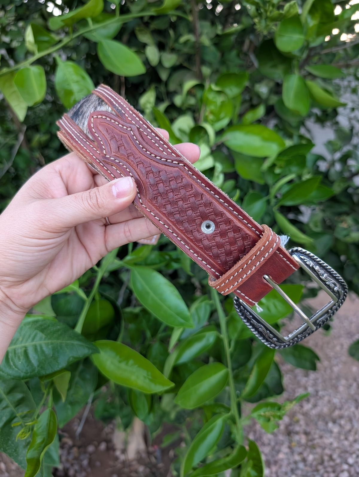 Cowhide Belt