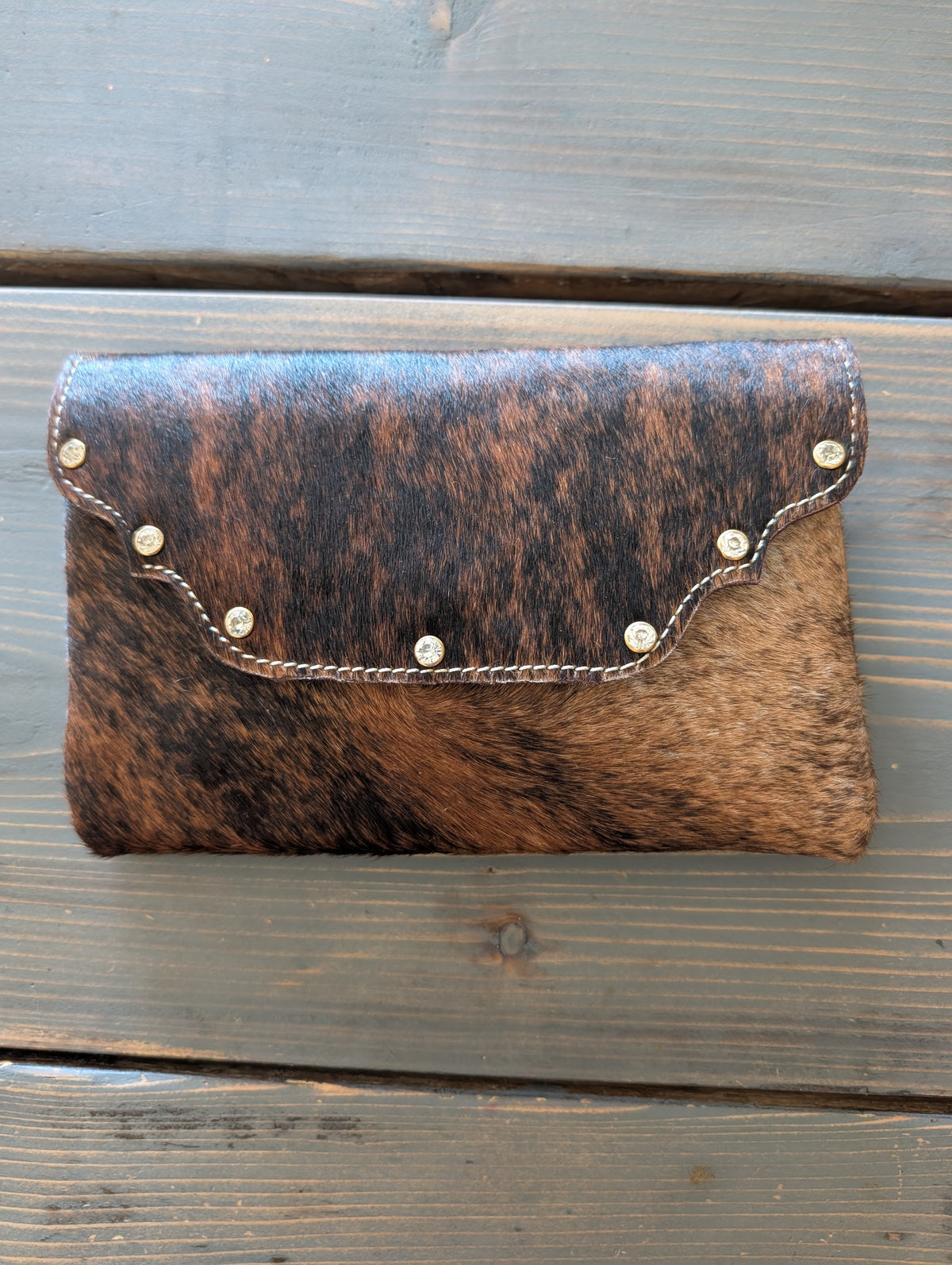 Western Cowhide Crossbody Bag