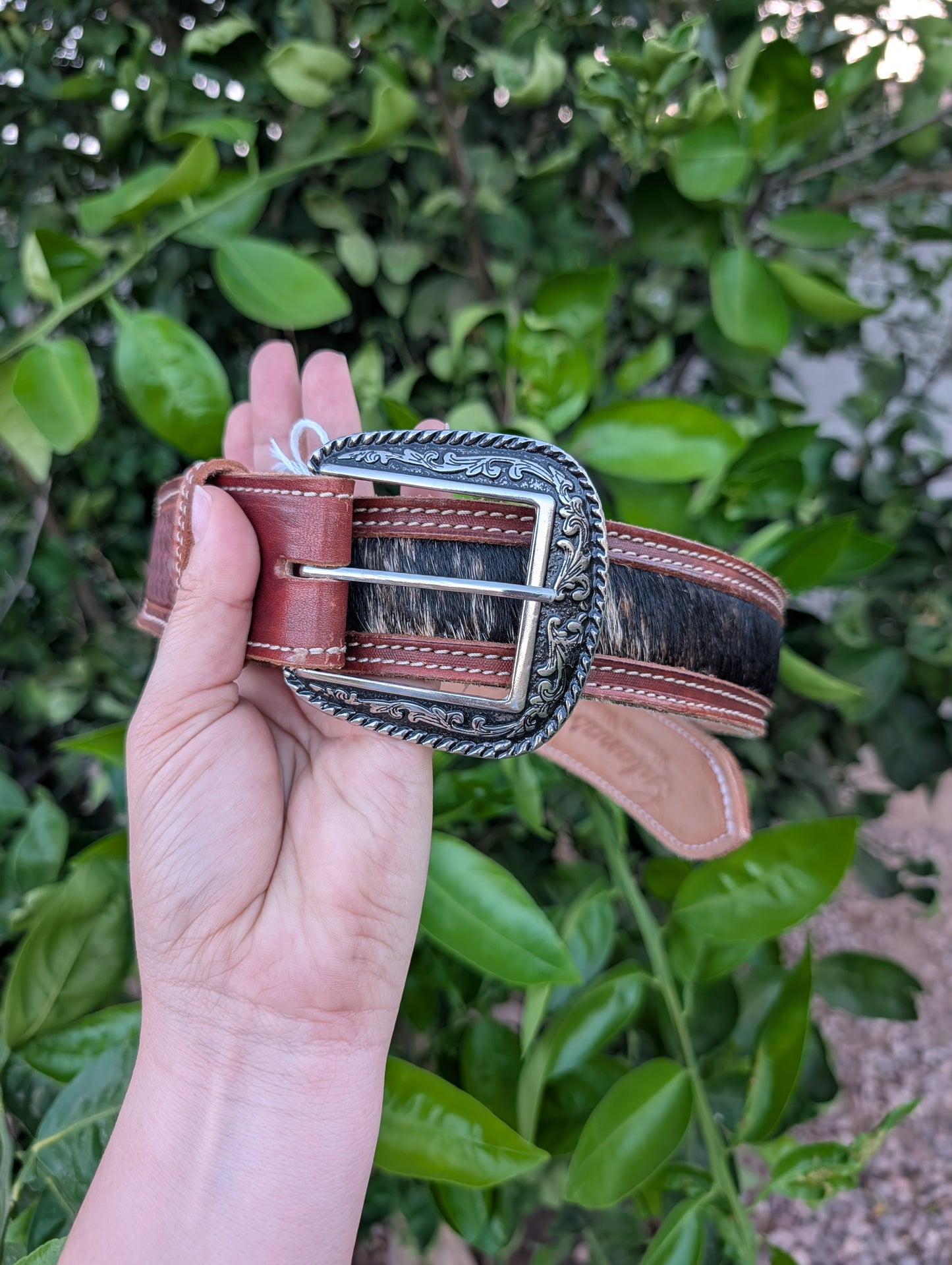 Cowhide Belt