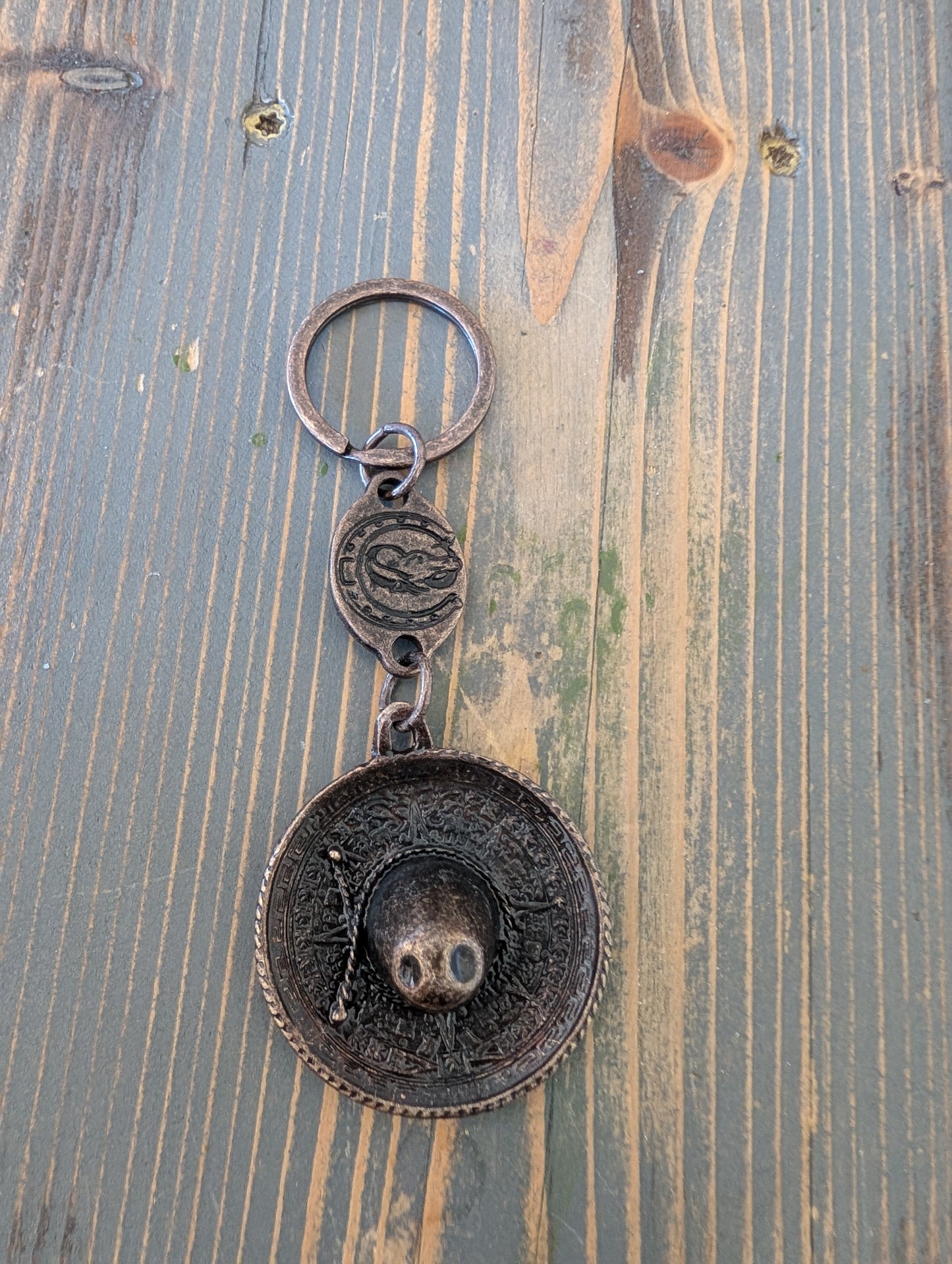Charro Hat Western Keychain