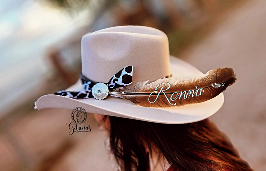 Custom Hat Feather