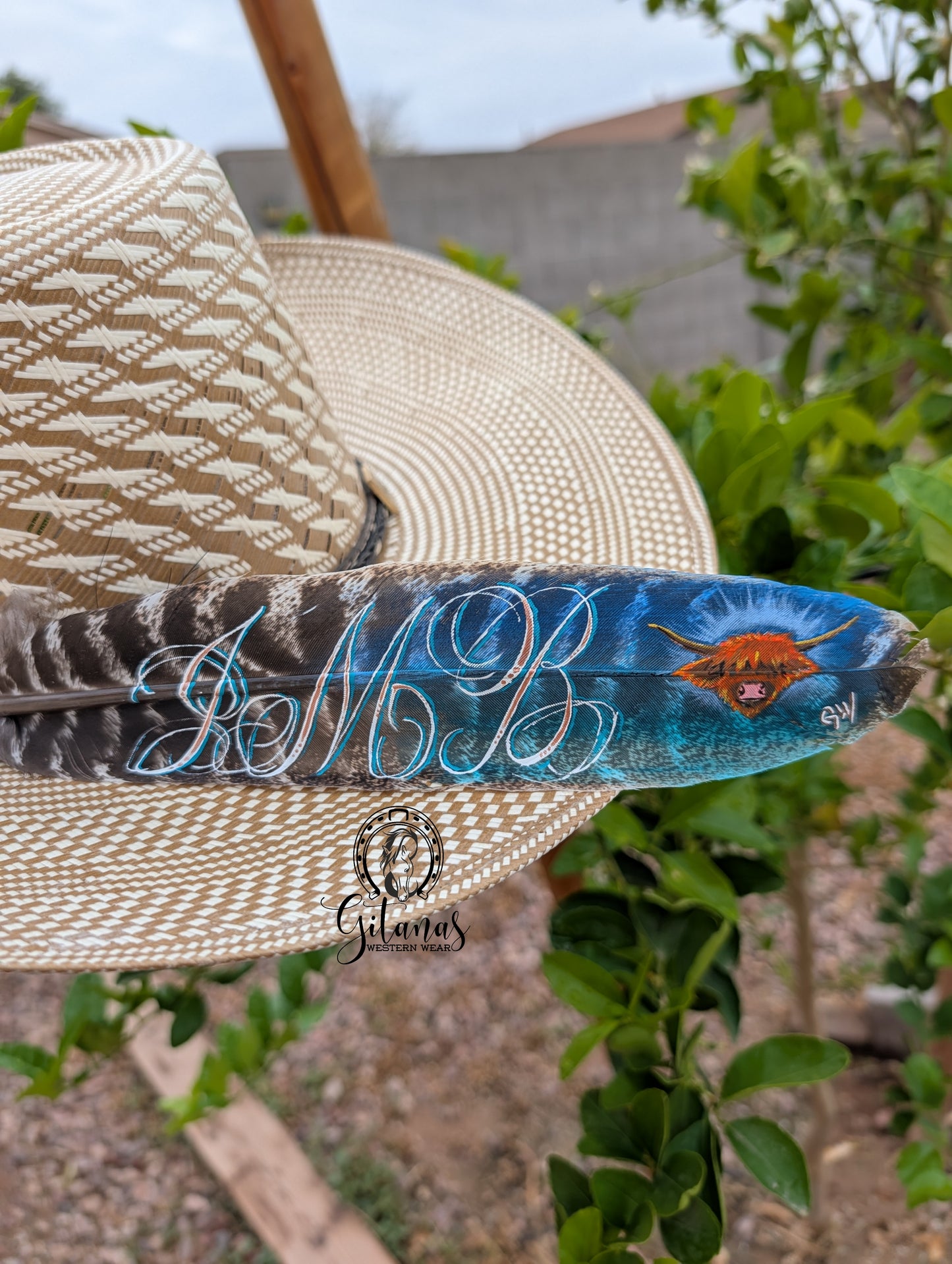 Custom Hat Feather