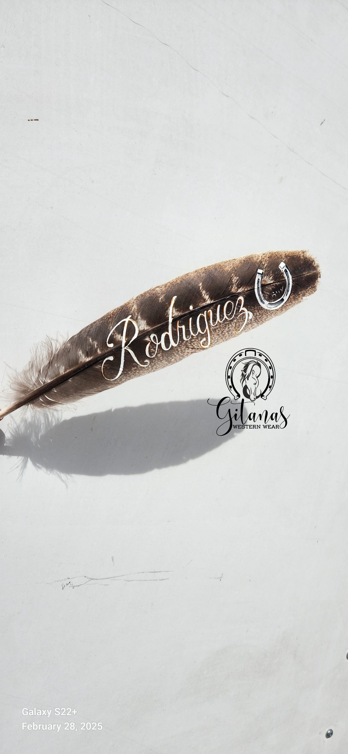 Custom Hat Feather