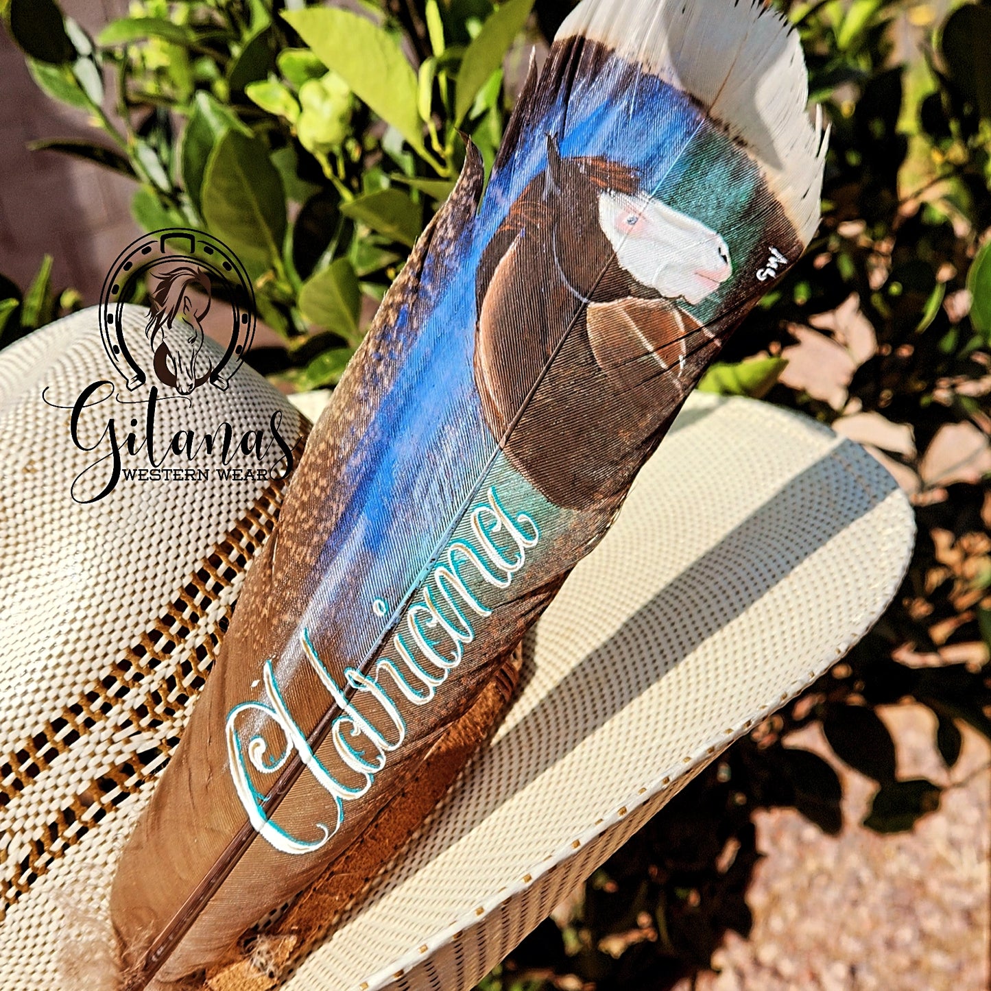 Custom Hat Feather