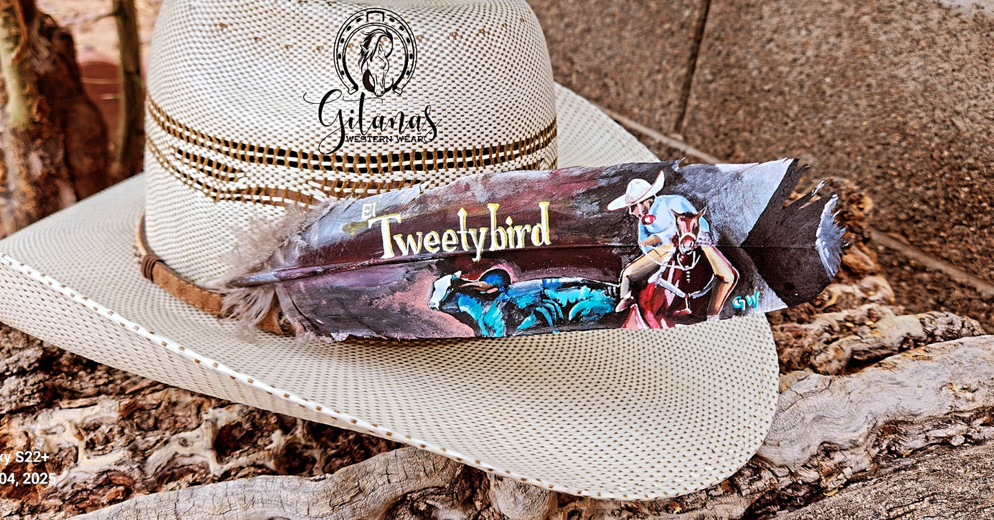 Custom Hat Feather