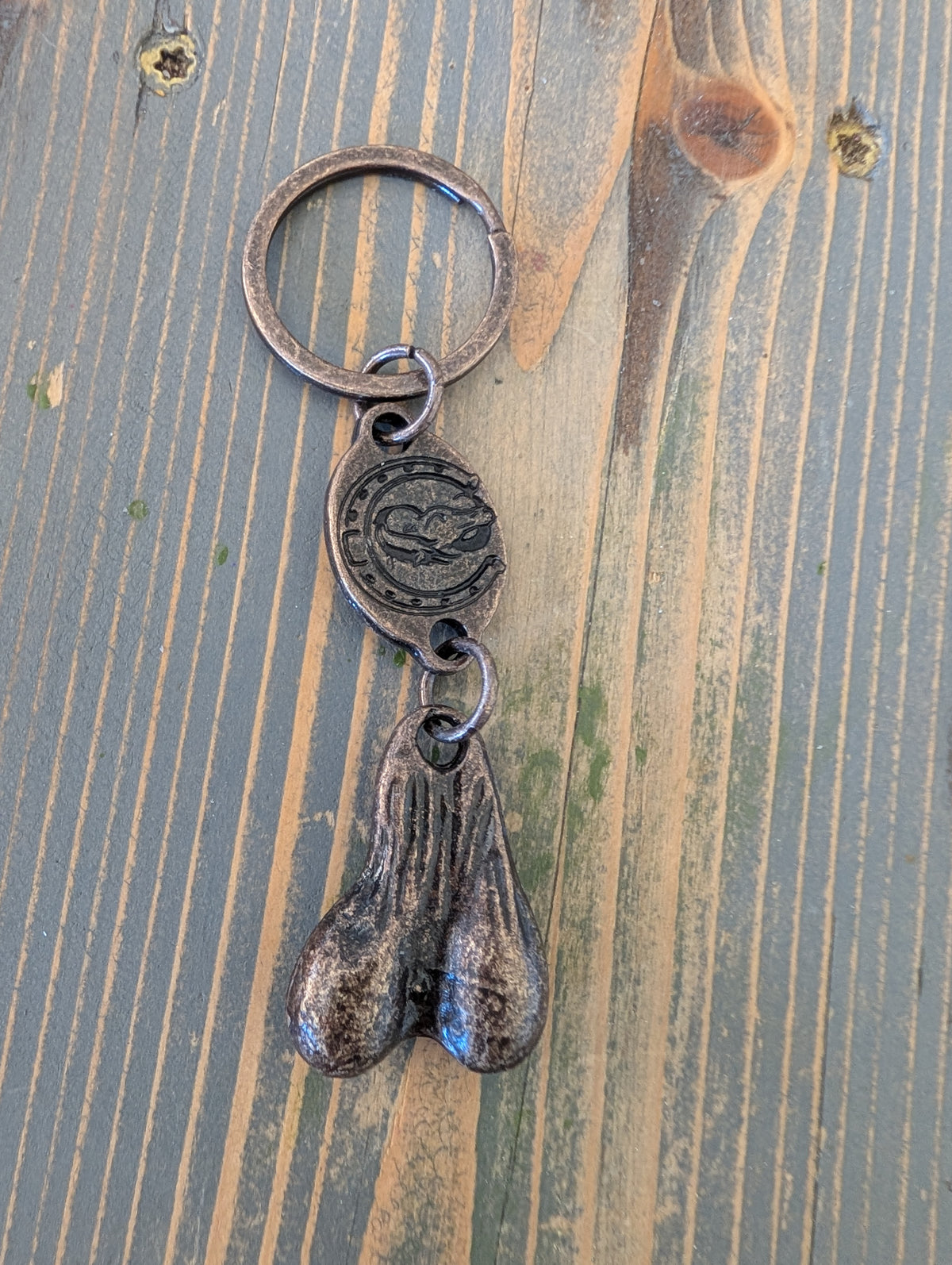 Bull Doorbells Keychain