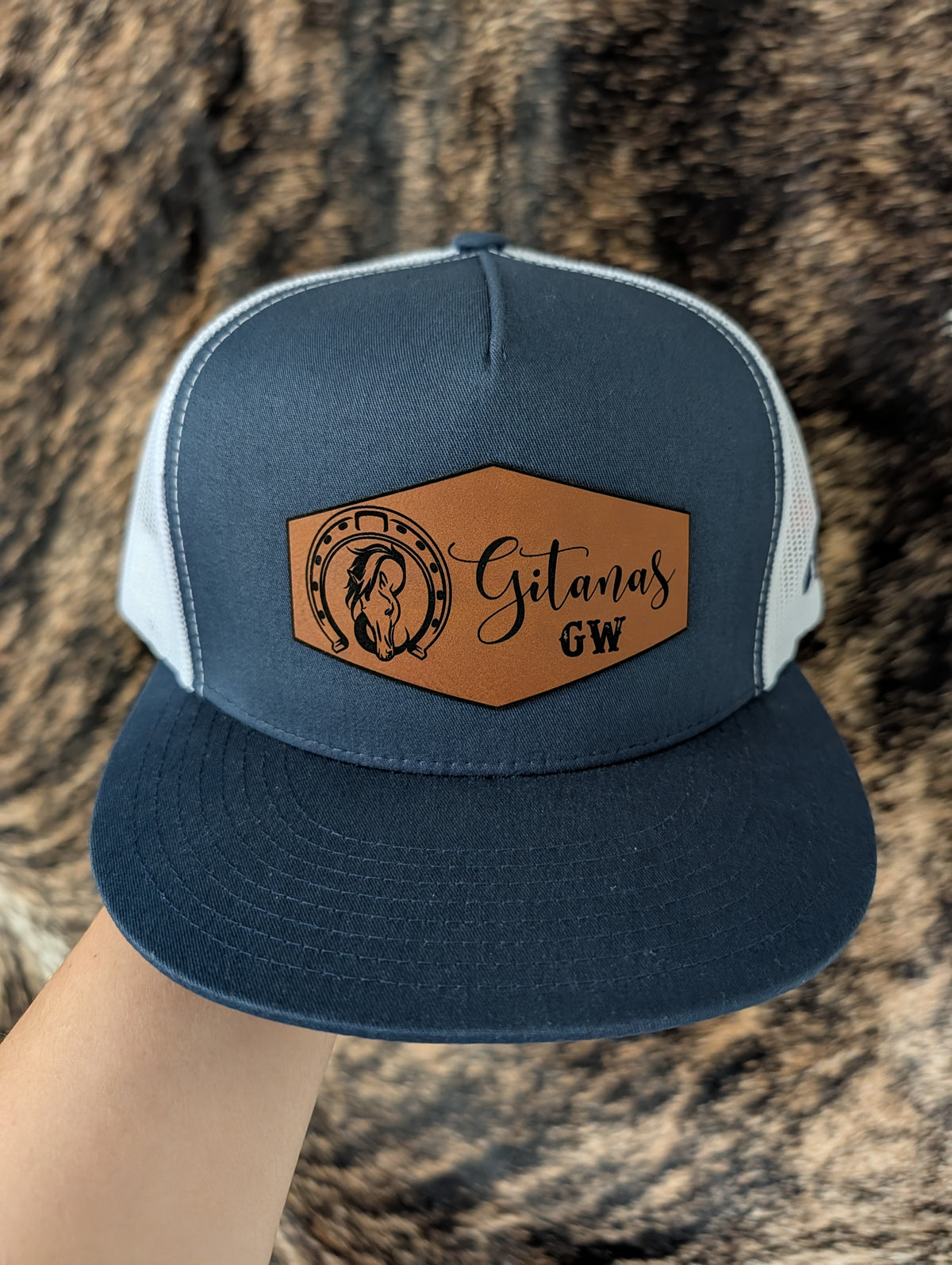 Flat Bill Snap Back Hat