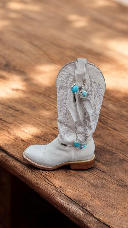 Turquoise Boot Charm